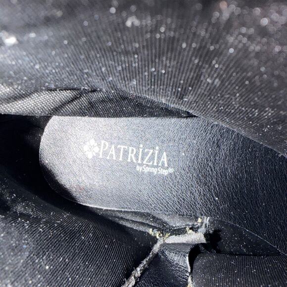 Patrizia by Spring Step Yazzie Olive Green Faux Fur Wedge Boots Size 39 US 8-8.5 - Picture 13 of 15